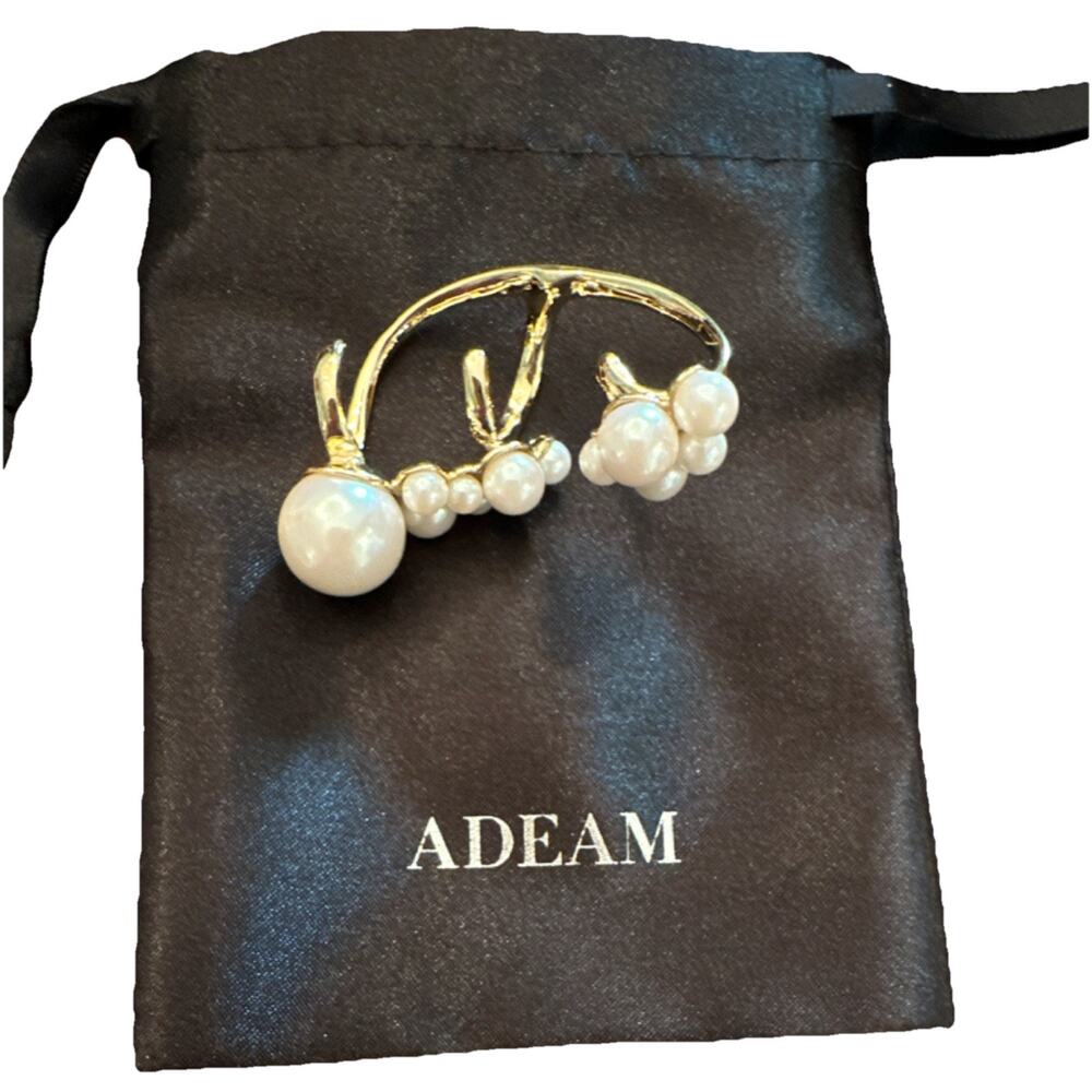ADEAM pearl Ear cuff OS NIB